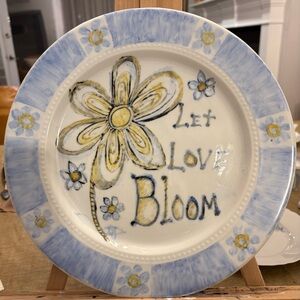 Hand Painted Porcelain Plate